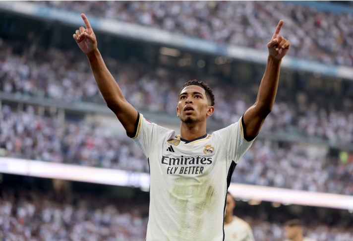 كروس يتفاعل مع هدف فوز بيلينجهام في المباراة بين ريال مدريد ومانشستر سيتي