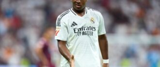مثل: أندرو لا يريد مغادرة ريال مدريد ، فقد أمضى اللاعب 496 دقيقة في الملعب هذا الموسم
