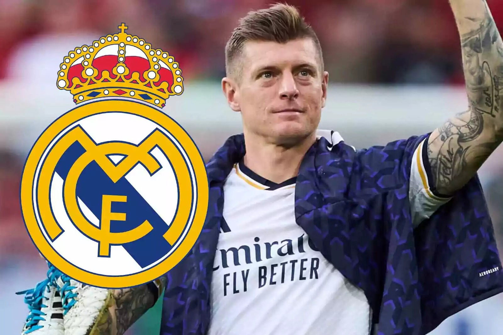 كروس يحدد خلفاءه التاريخيين في ريال مدريد بإشارة رمزية